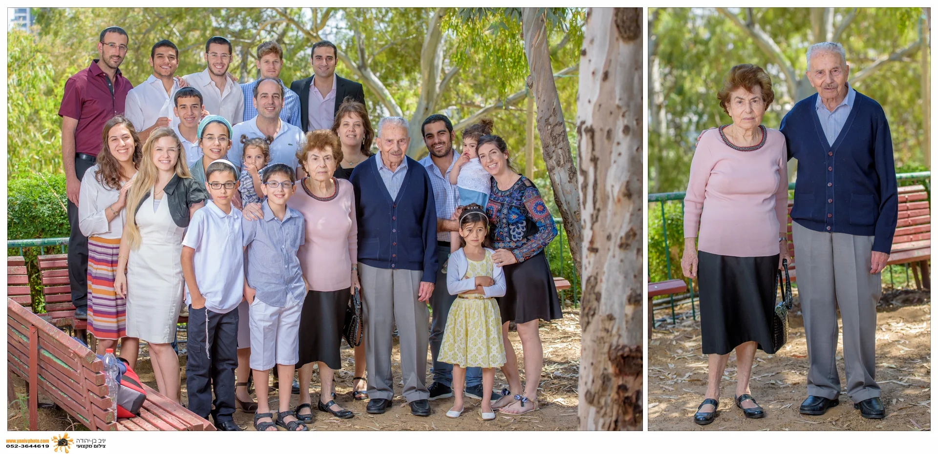סבא, סבתא והשבט - צלם לברית: יניב בן יהודה.&nbsp;