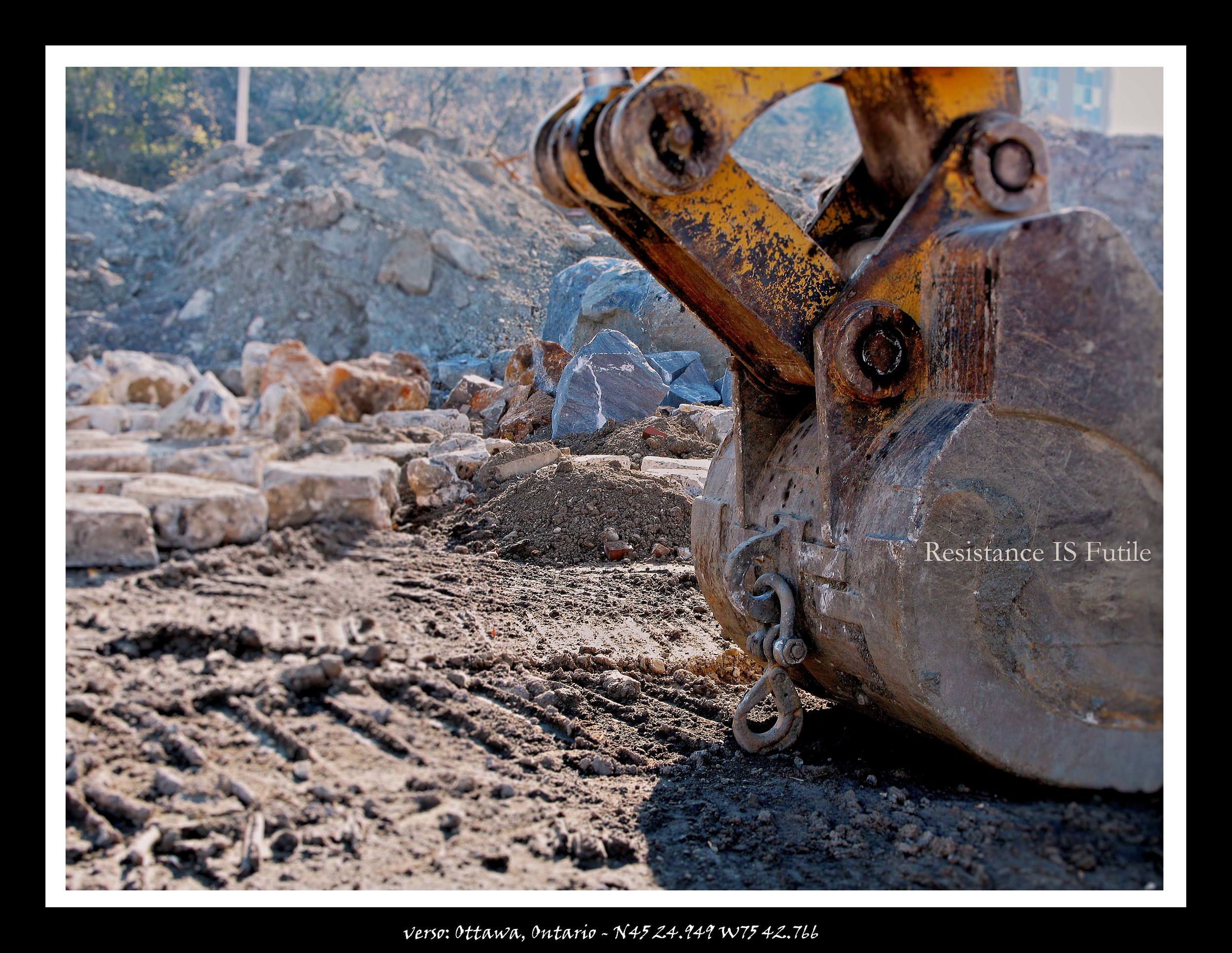 Graffito_Ottawa, Lebreton Flats, Bulldozer, detail_Apr. 10, 2013, FC, Text, 0496.jpg