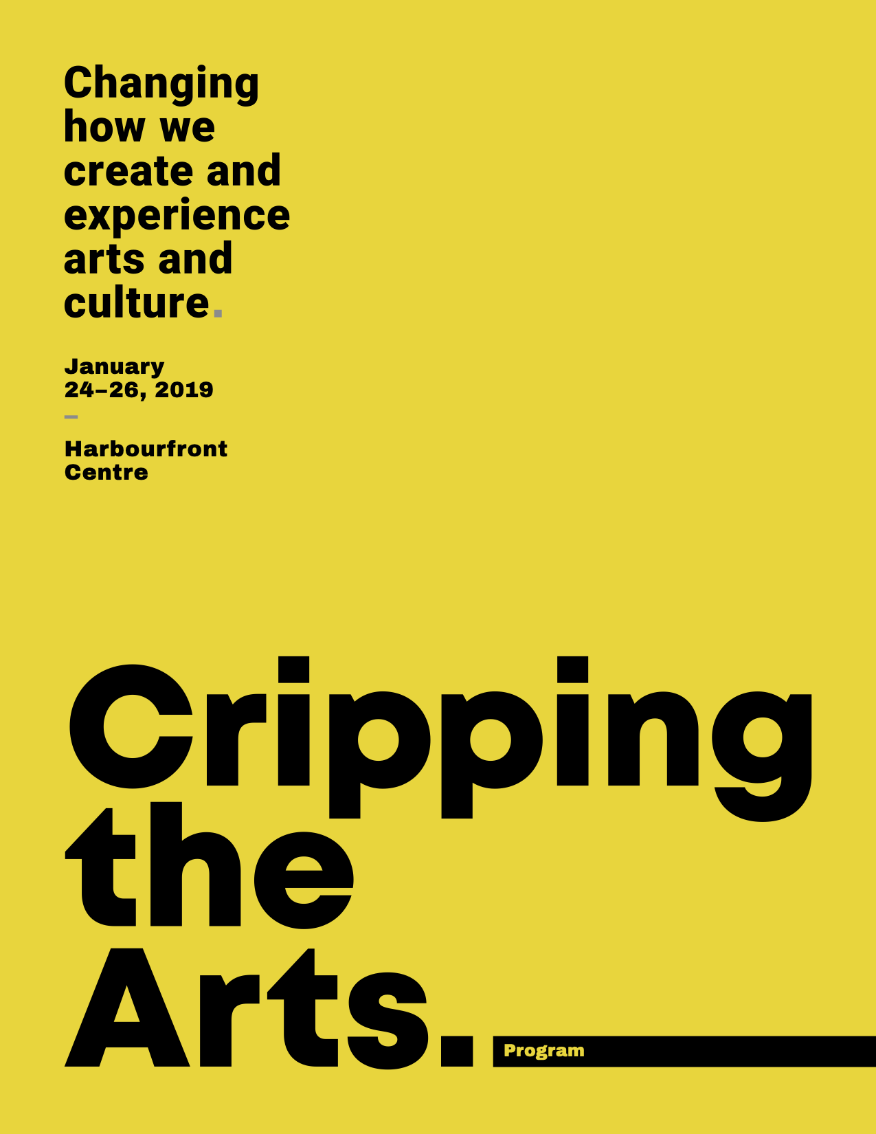 Cripping the Arts