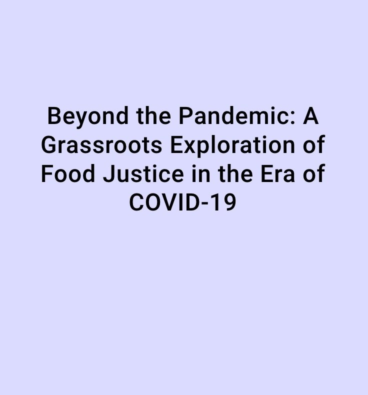 Beyond the Pandemic