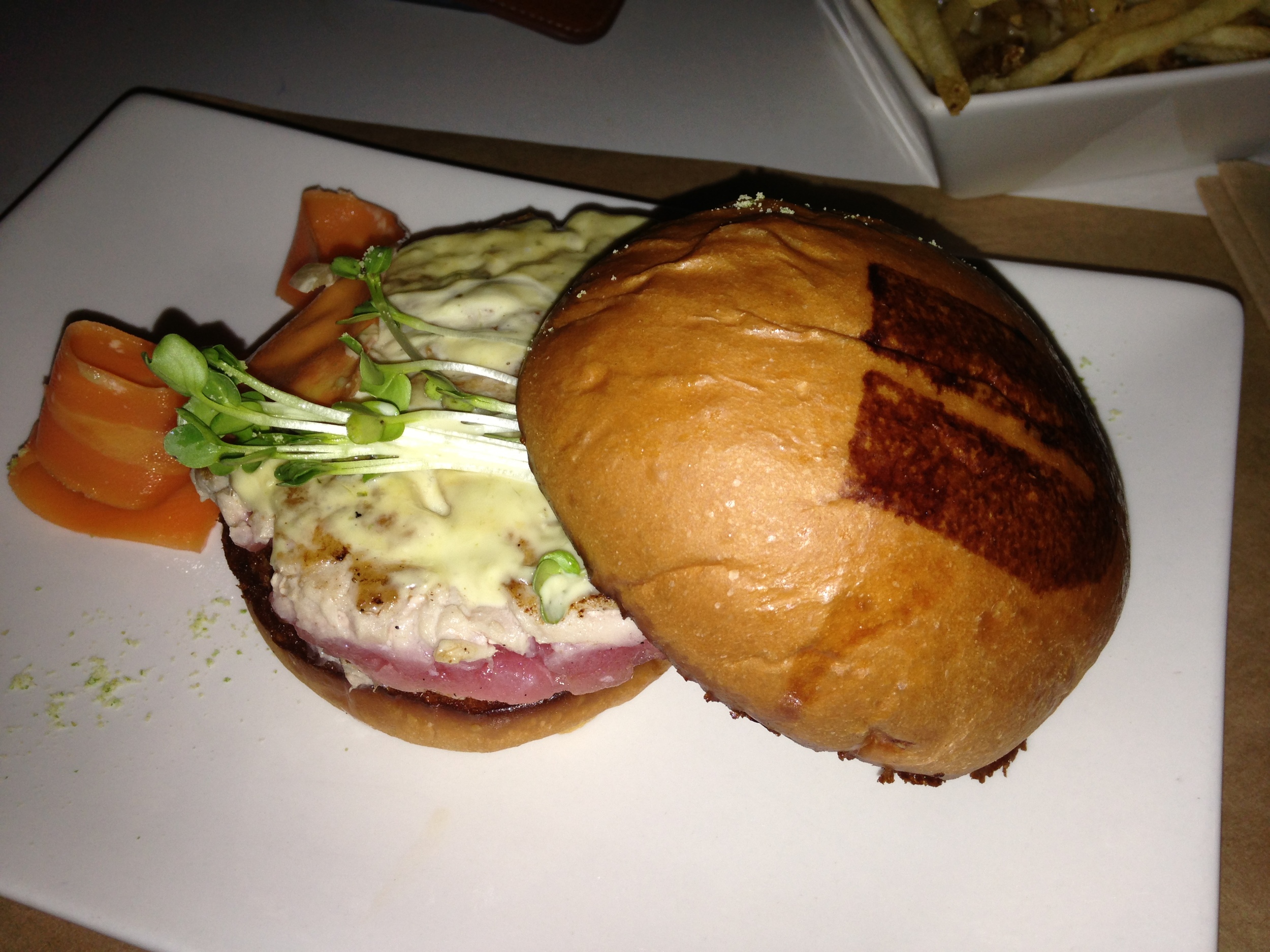 Ahi Tuna Burger
