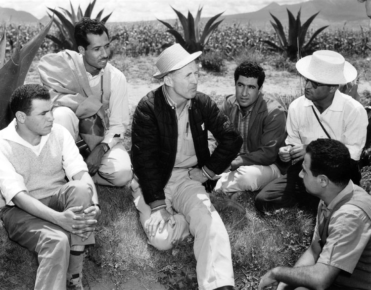 Dr. Borlaug in Mexico. CIMMYT Photograph.