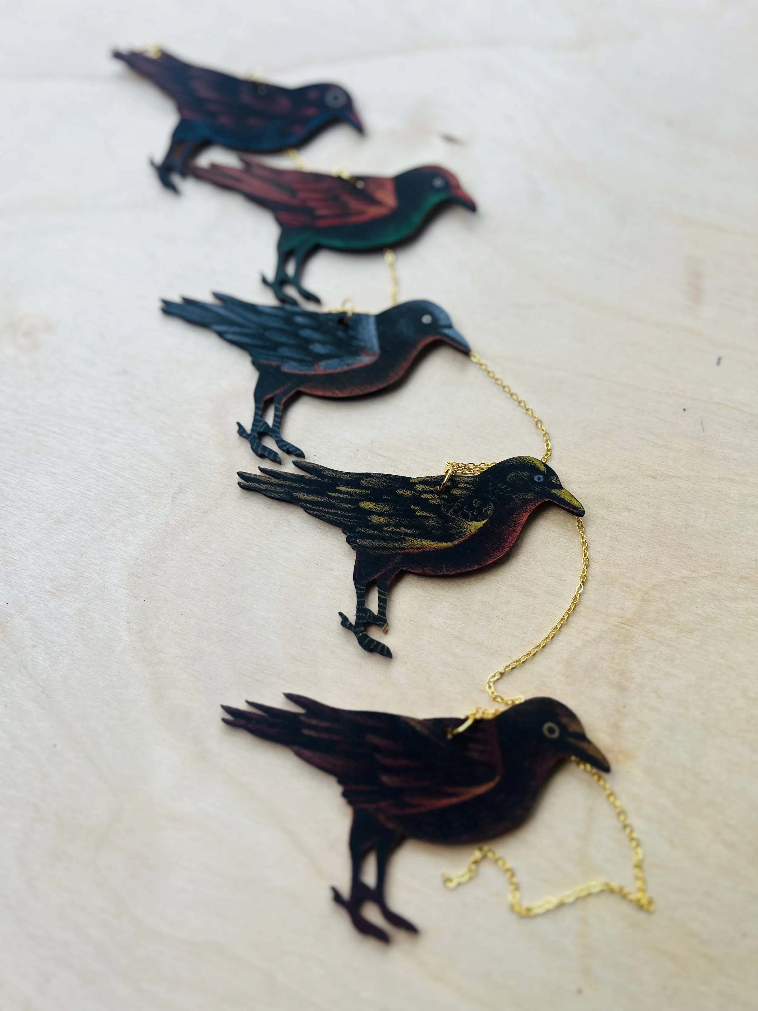 Harmony's Murder of Crows Garland