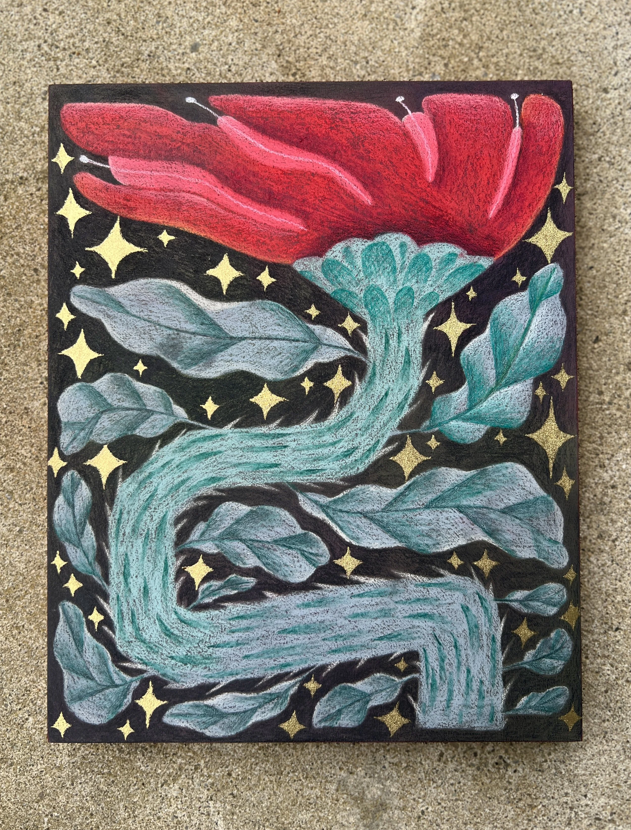 Rose 8"x10"