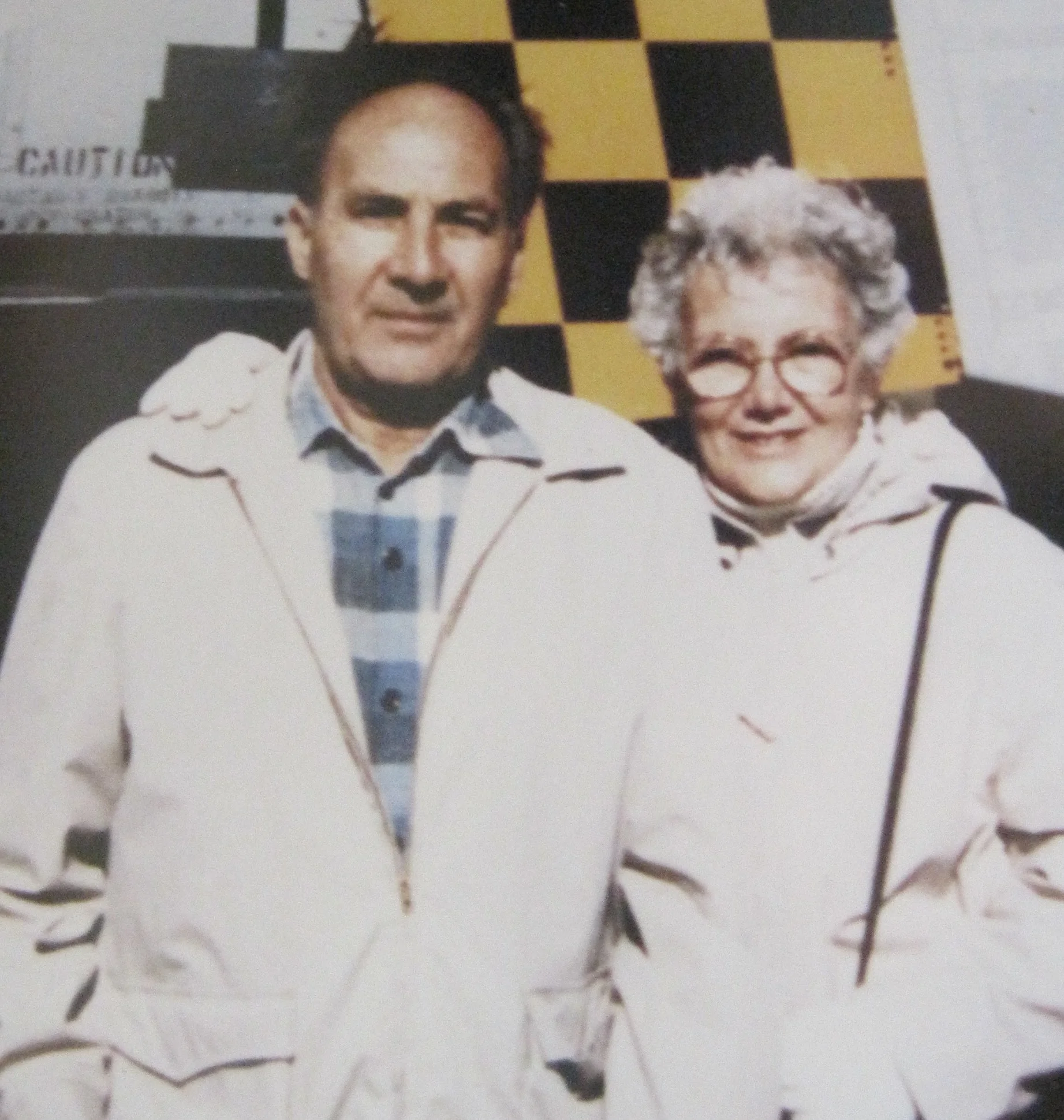 My father, Edmond, and mother, Ruth