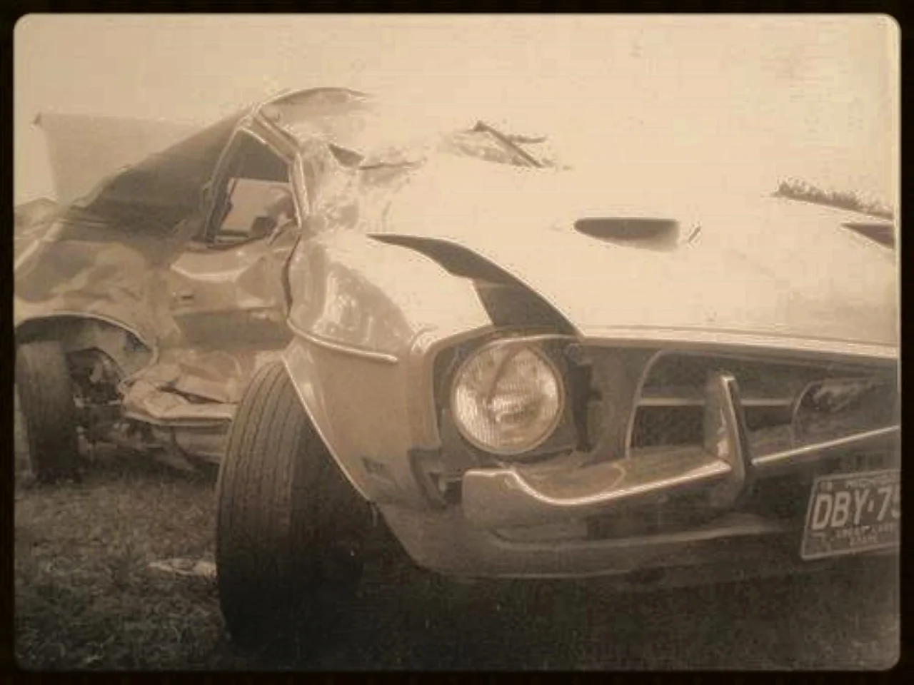 Fri day, September 15, 1972. Fellow officer, Dennis Neimic, was on a narcotics investigation in Detroit using my Mustang when he was broadsided by a motorist who ran a red light. Neimic lived, but was hospitalized for weeks.