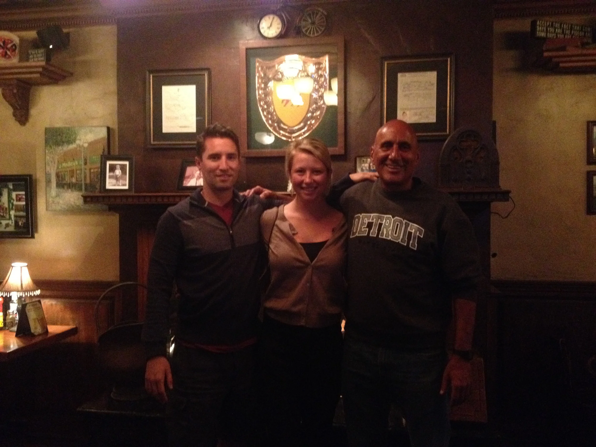 O'Malley's with Bobby and Caitlin