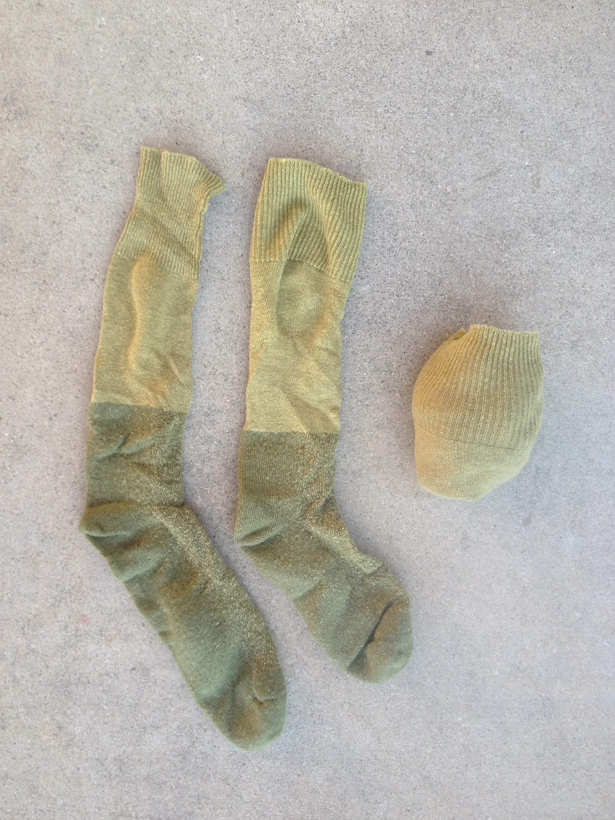 The enemy's socks I needed