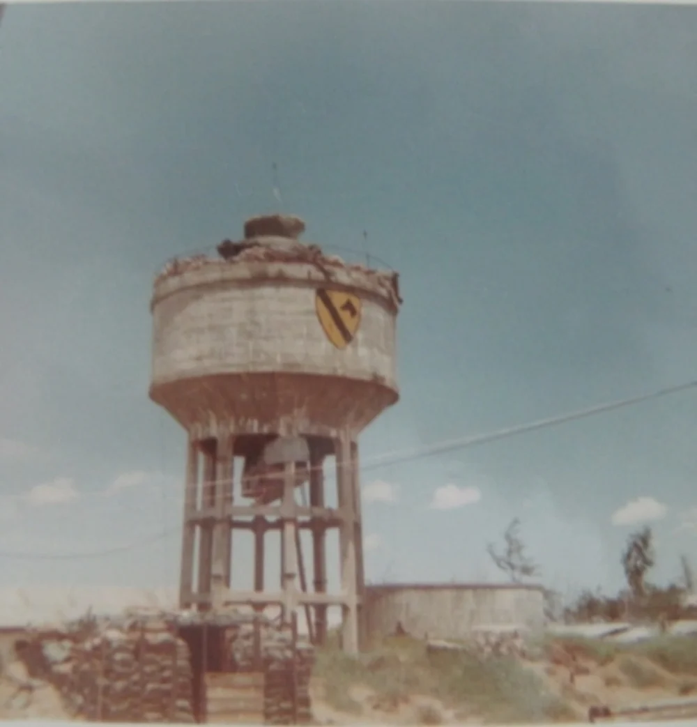 LZ Betty's water tower