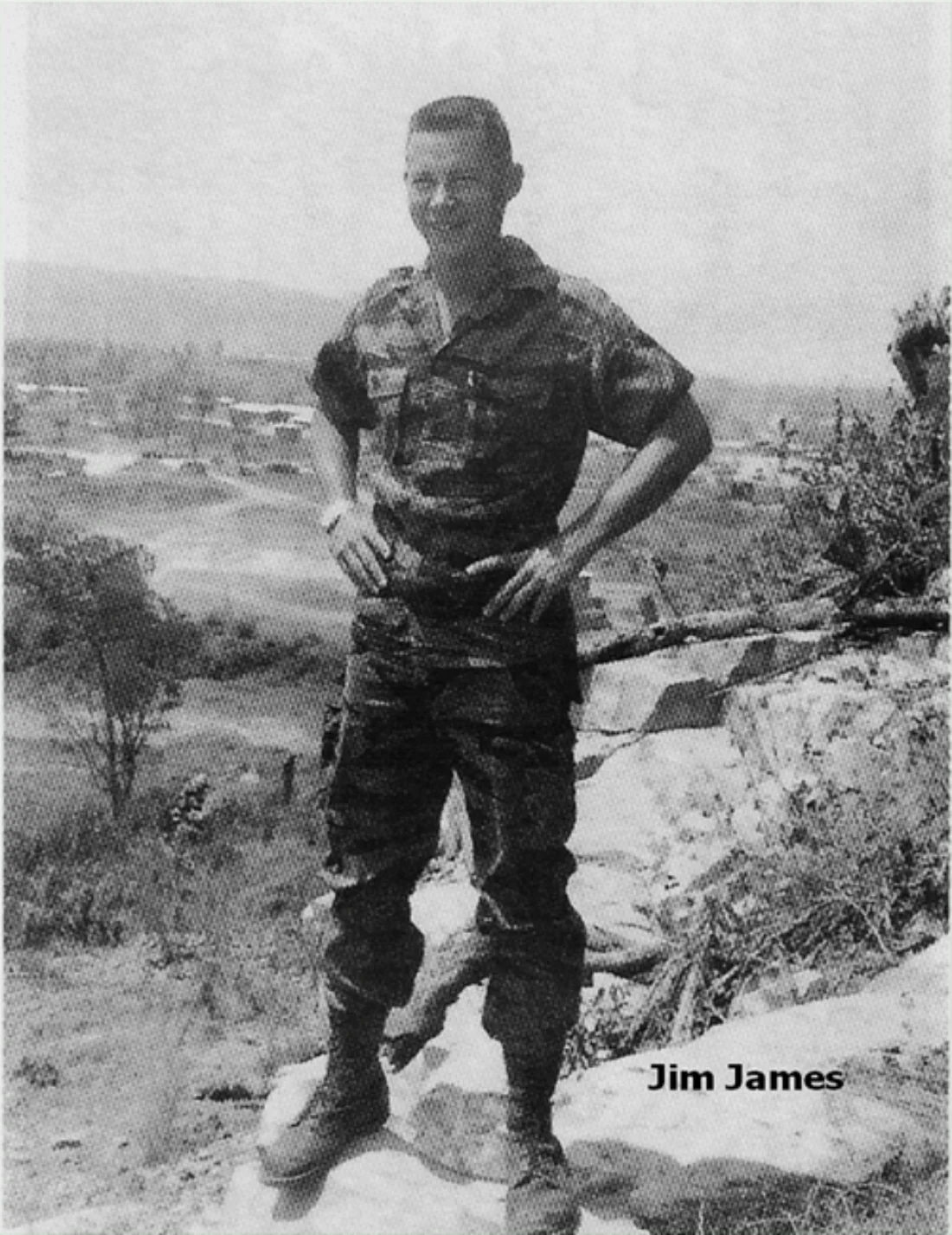 CPT James D.James, Camp Radcliff