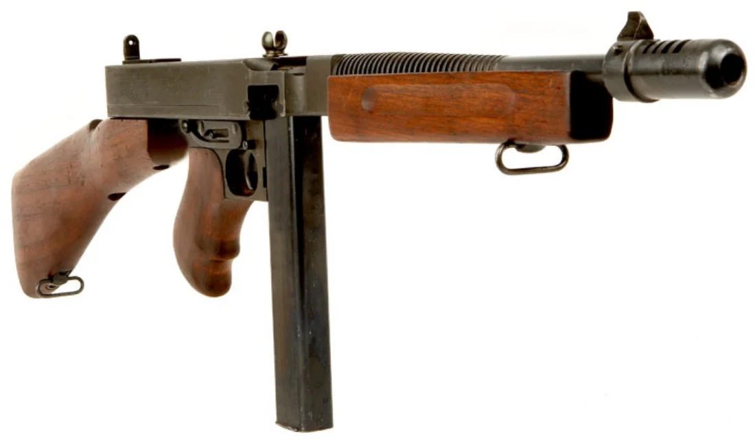 .45-caliber Model 1928A1 Thompson Submachine Gun 