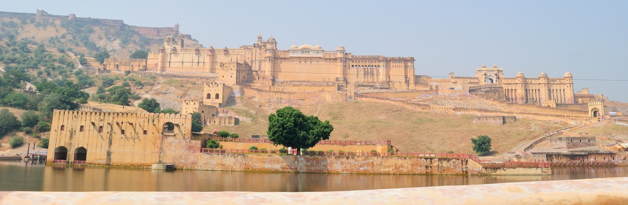 Amer Fort outside Jaipur, India