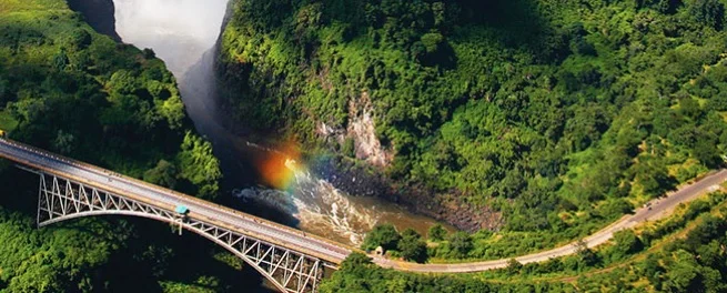 Drive in a private reserve bordering Kruger National Park, and experience the jaw-dropping beauty of Victoria Falls.