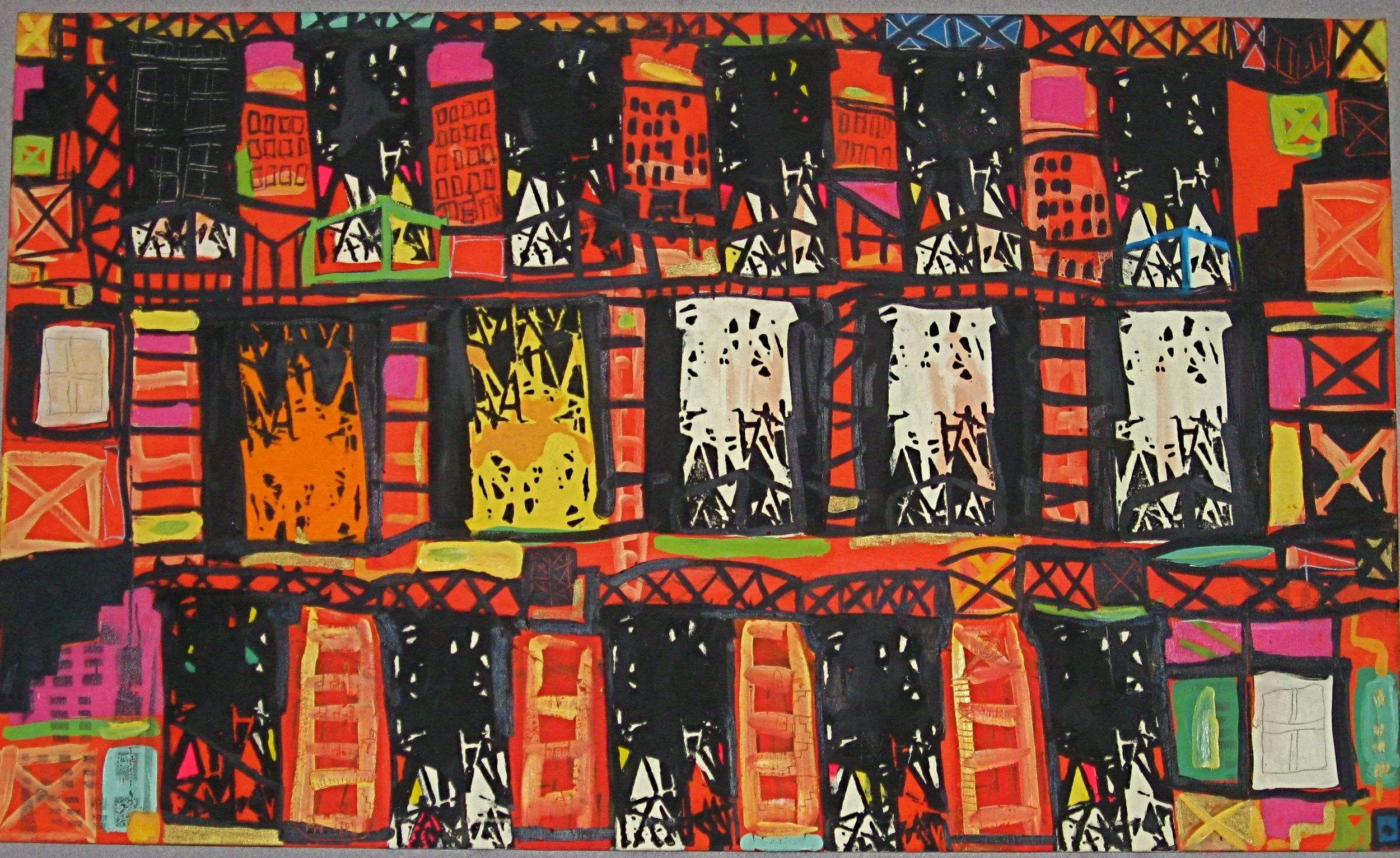 Untitled 2008. Oil, acyrlic, and silkscreen on canvas-1.JPG