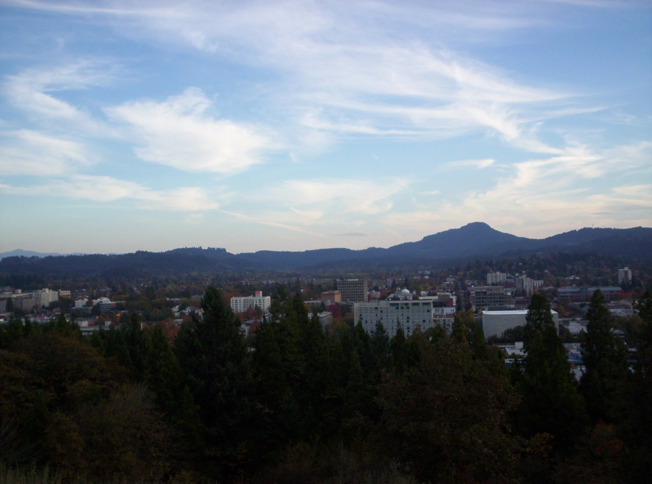 Eugene: the perfect balance of wild beauty and interesting town. At least to my taste.