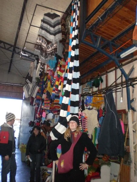 I was challenged to find the most ridiculous hat in Chile. I succeeded.