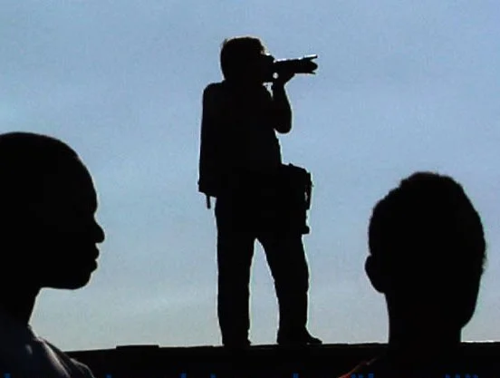 Paul Jeffrey, on assignment in Haiti