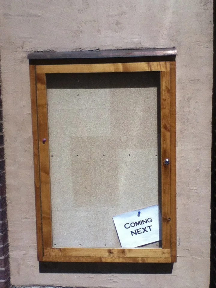 Whether this sign is full of potential or desperately terrifying is all a question of attitude. (Photo taken Summer 2013)
