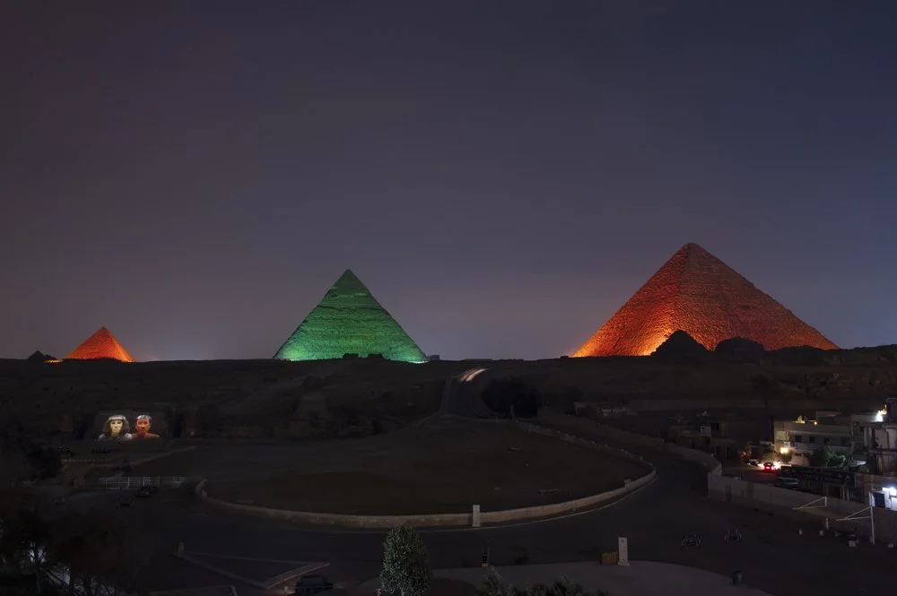 Sound and light Show Giza Pyramids