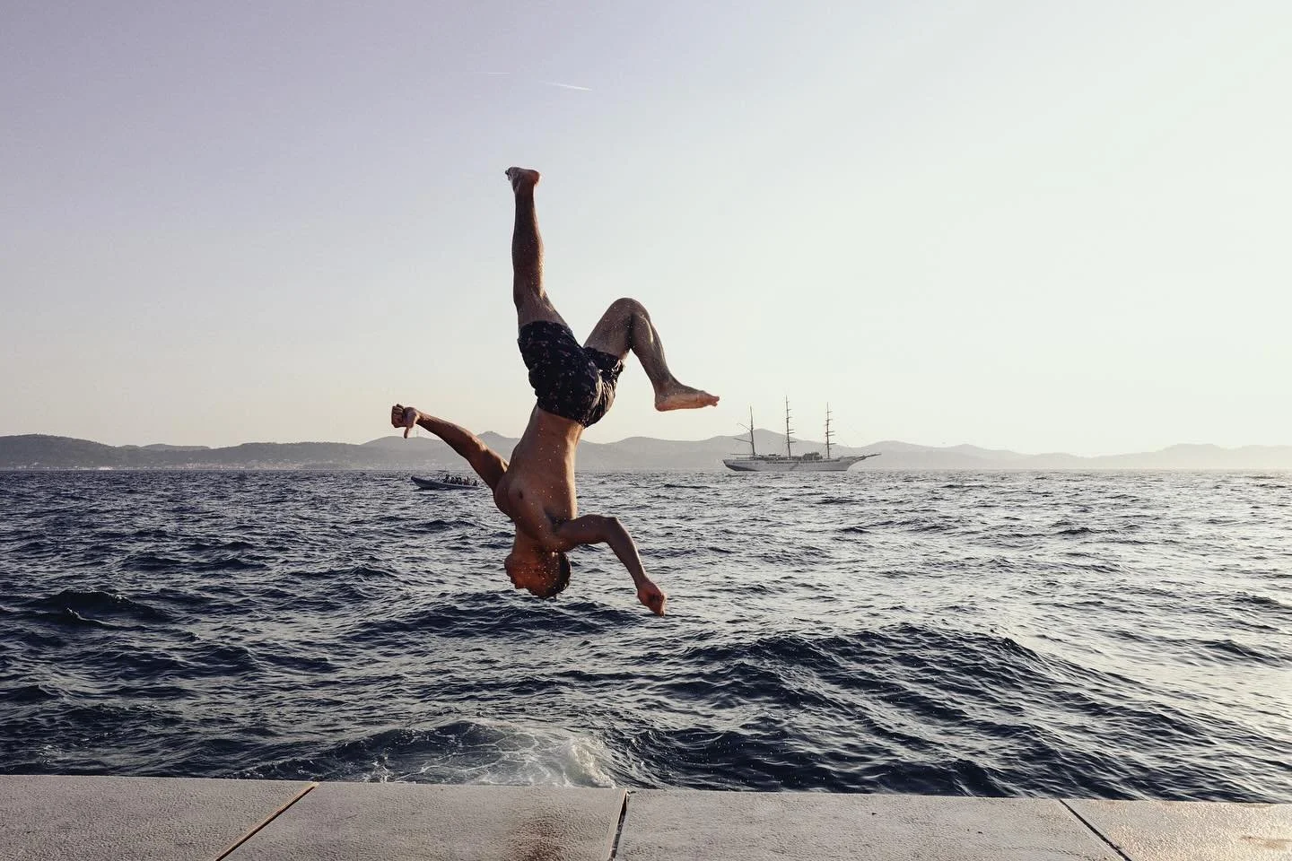 Zadar, Croatia 2024  #seacloud2 #nationalgeographic #lindbladexpeditions #swimming #europe #traveldeeper 
#Travel #Croatia #TravelCroatia #ExploreCroatia #VisitCroatia #CroatiaTravel #DiscoverCroatia #CroatianAdventures