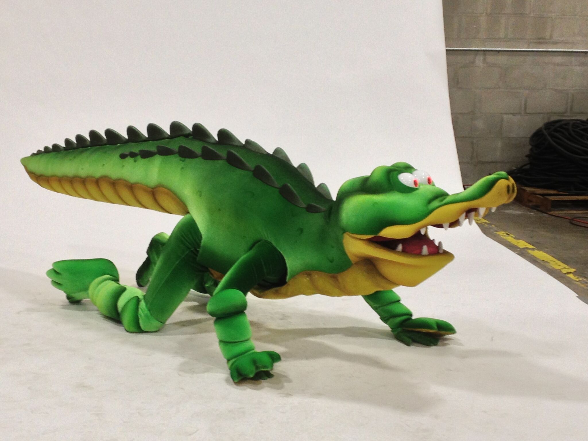 Disney Live! “Tick Tock Croc” | Design by Mirena Rada | Fabrication by Daniel Selon at Le Chef Costumier 