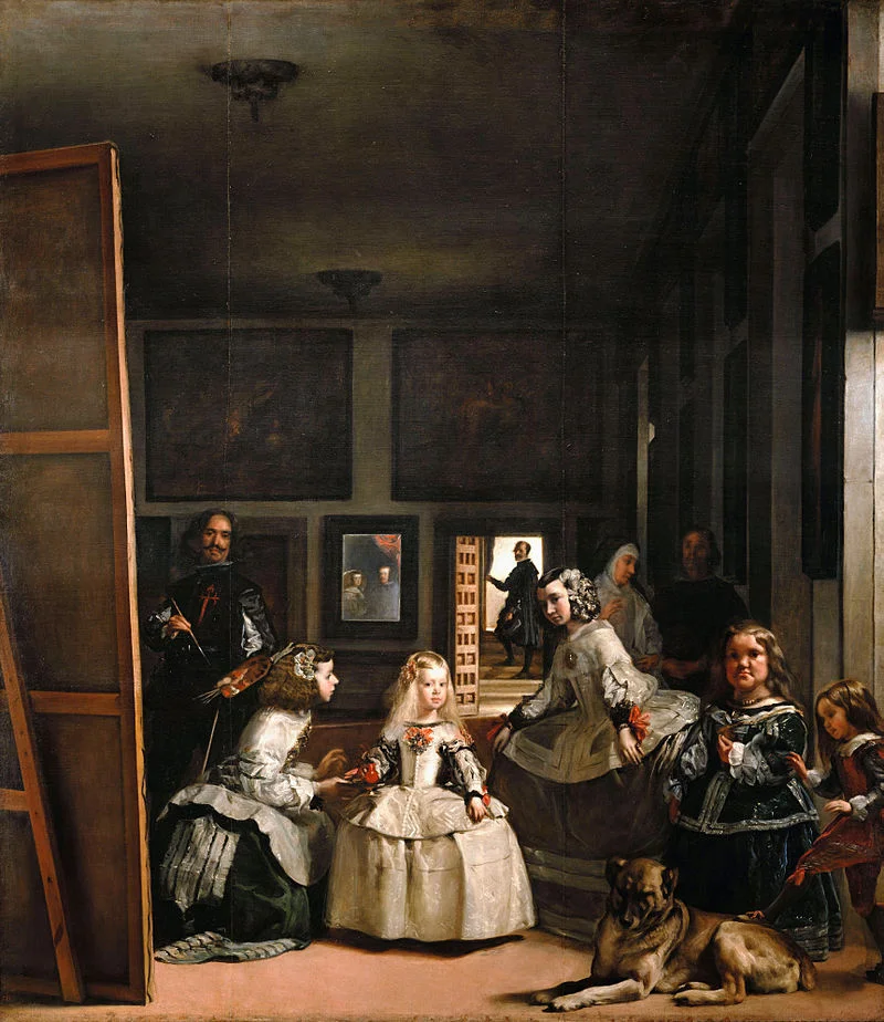 Diego Velazquez, Las Meninas (The Maids of Honor) , 1656. Oil on canvas, 10'5" x 9'. Museao del Prado, Madrid.