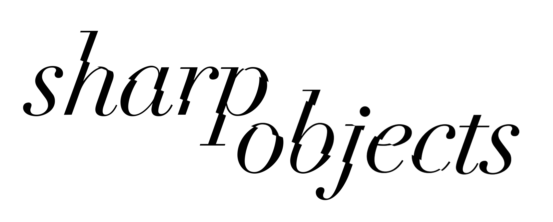 Sharp Objects Title Design