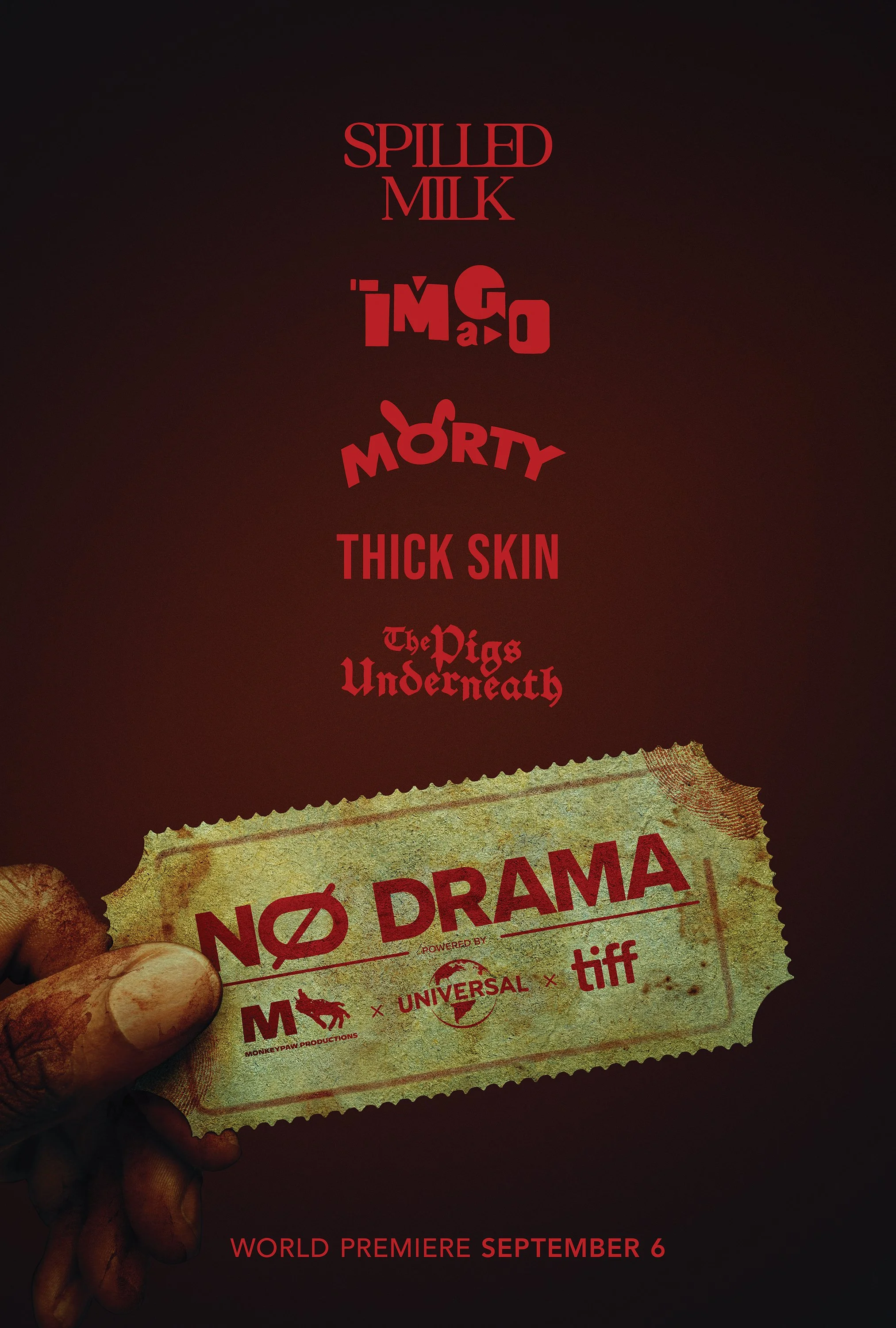 No Drama - Tiff Key Art