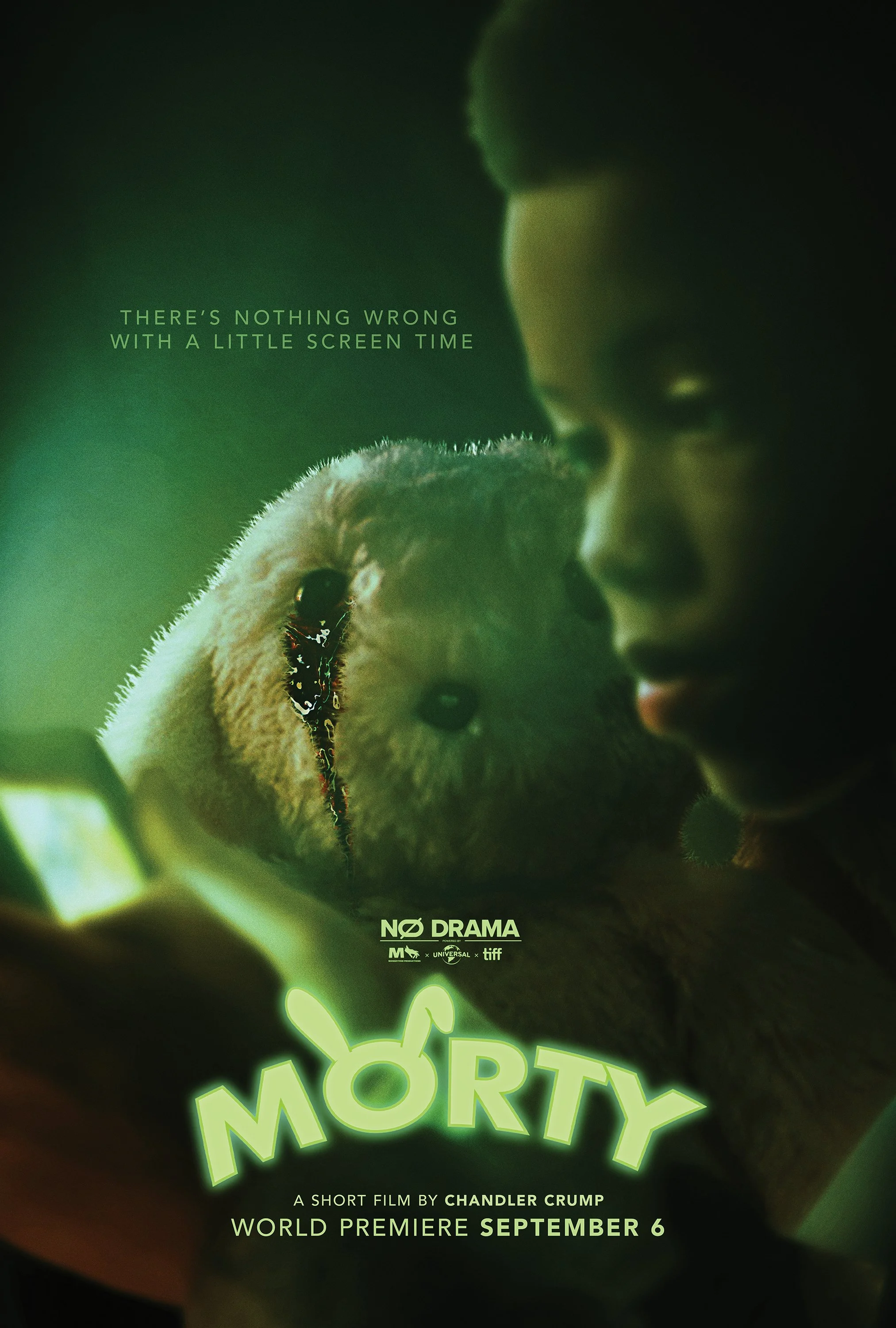 No Drama - Morty Short Film Key Art