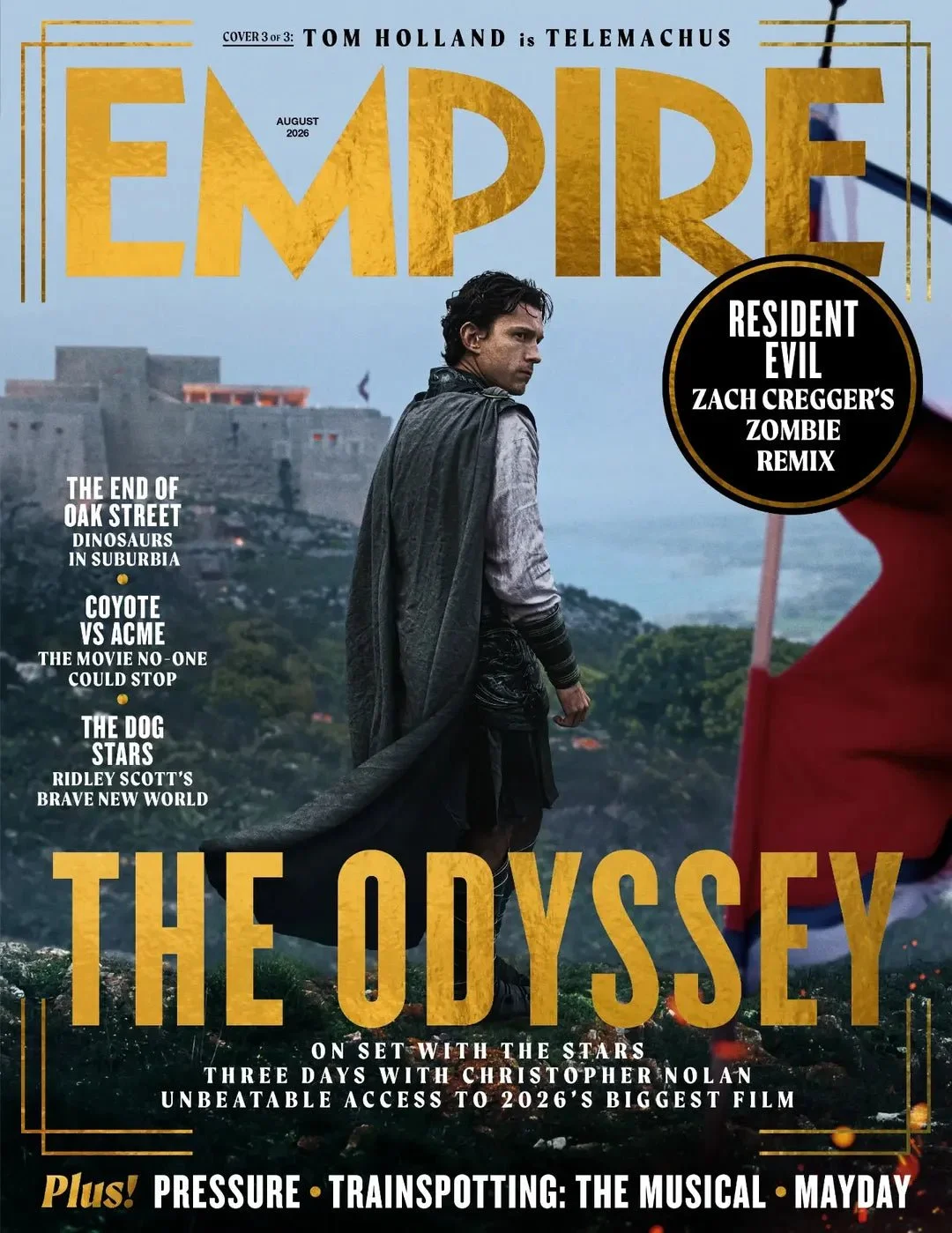 Empire Magazine Cover for The Odyssey