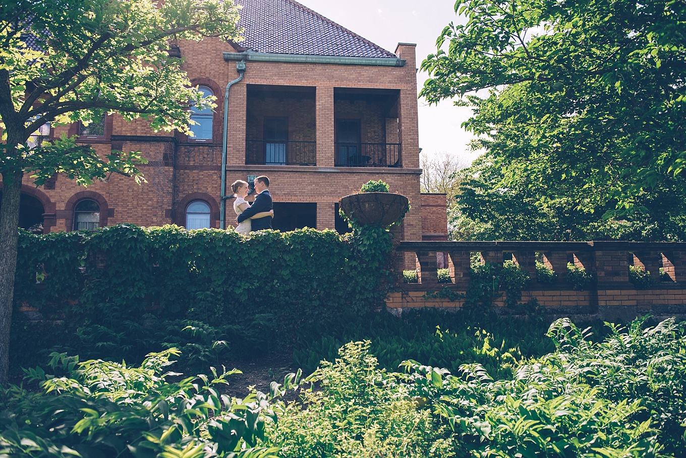Haley and Jonathan at the Charles Gates Dawes House | Photo by Ed and Aileen