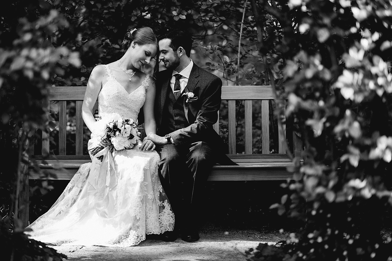 Denae and Brendon at Shakespeare Garden | Photo by Christian Wilson