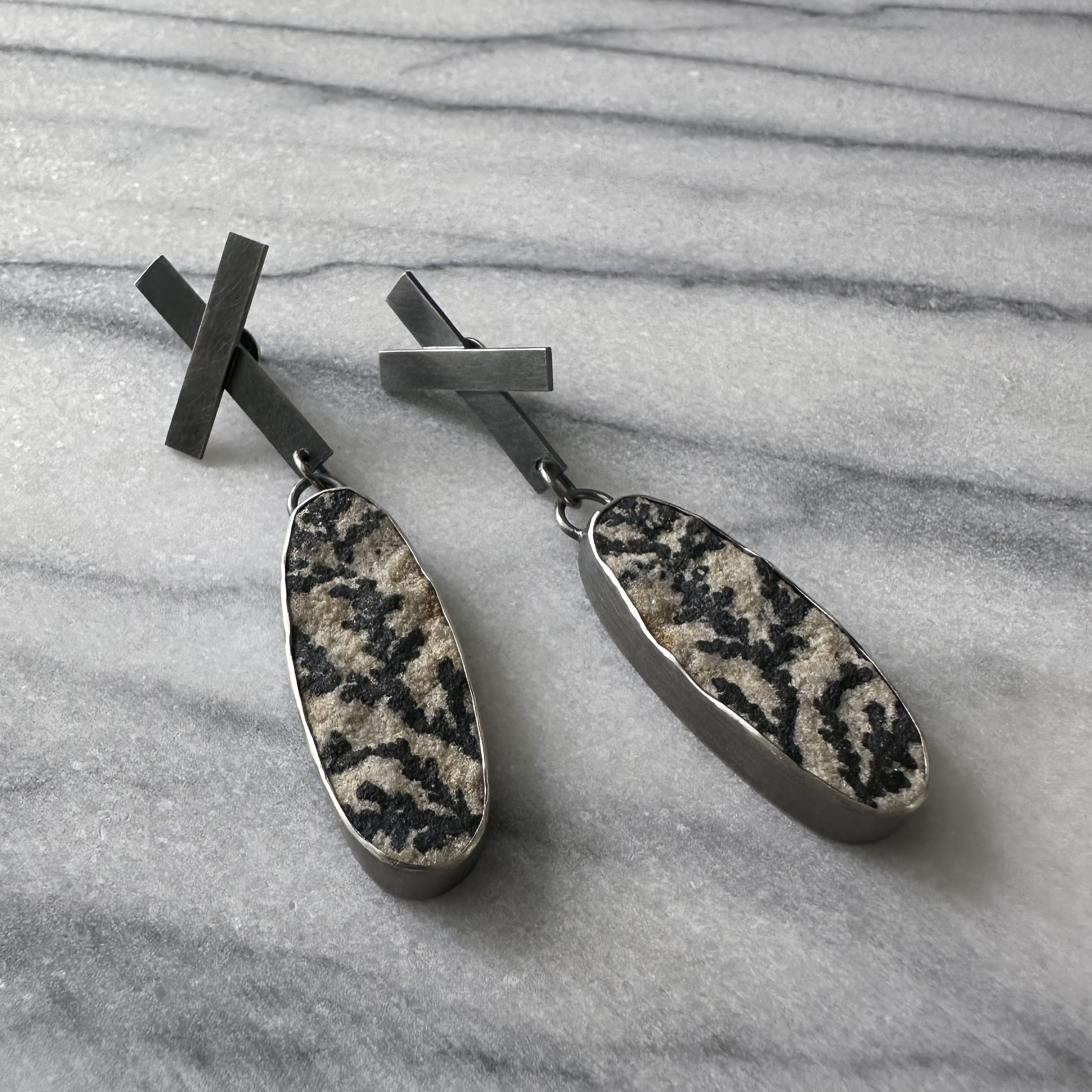 Dendrite X Earrings II