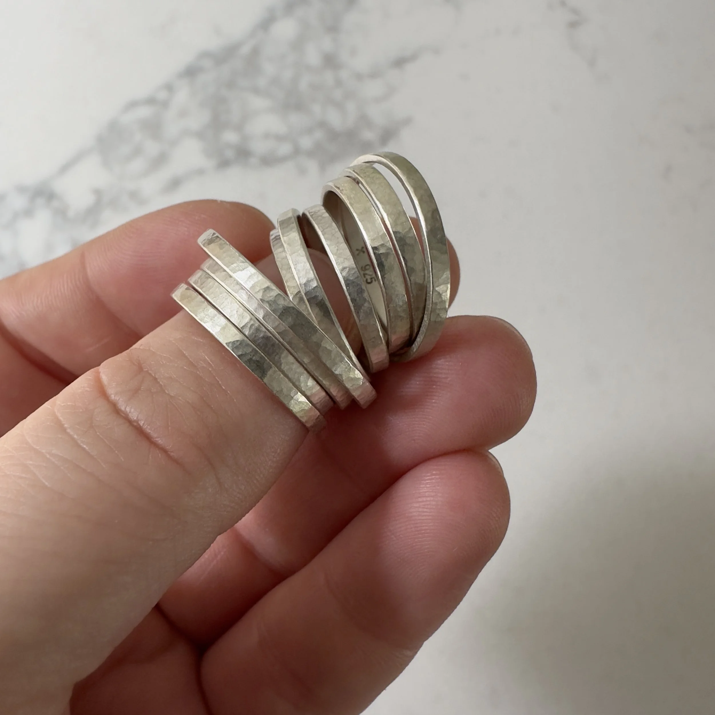 Hammered Rings