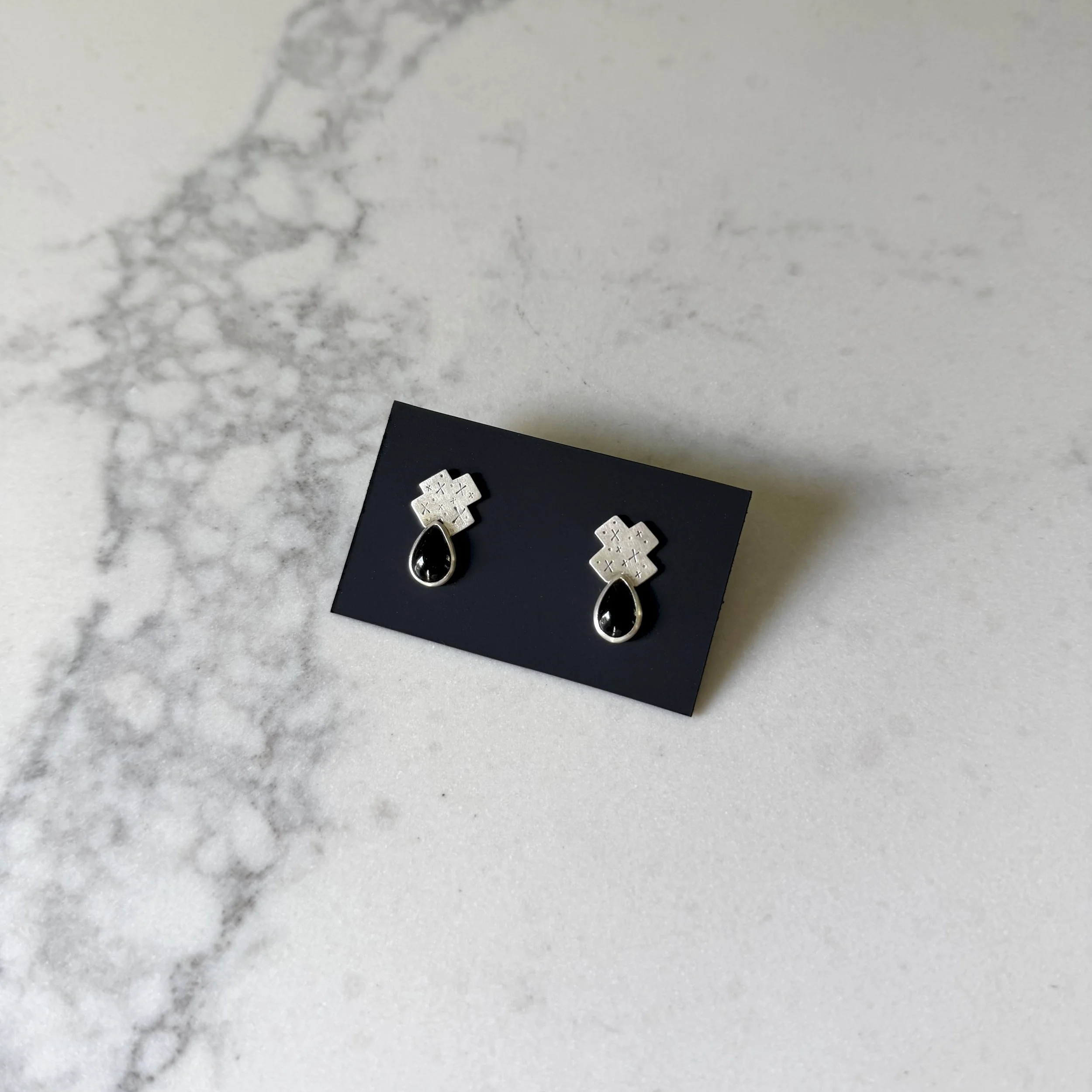 Onyx X Studs