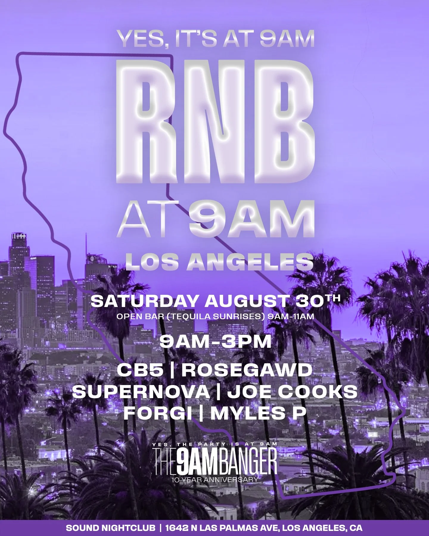 RNB @ 9AM | LA