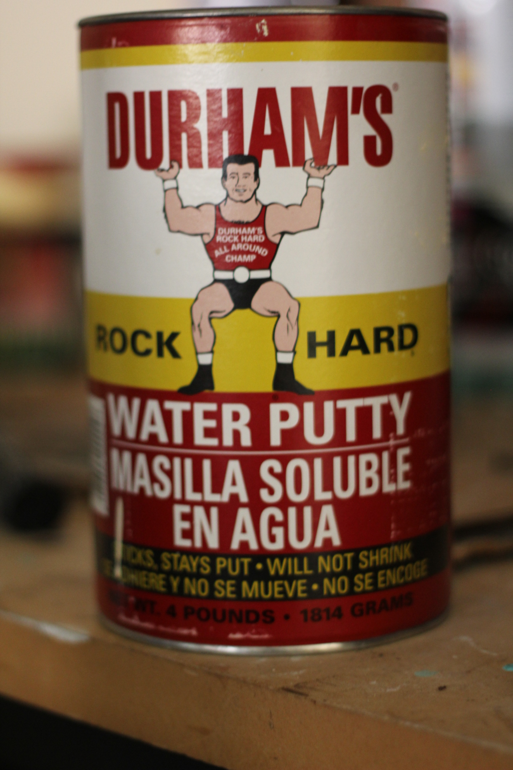 Durham's Rock Hard Putty is my secret weapon.