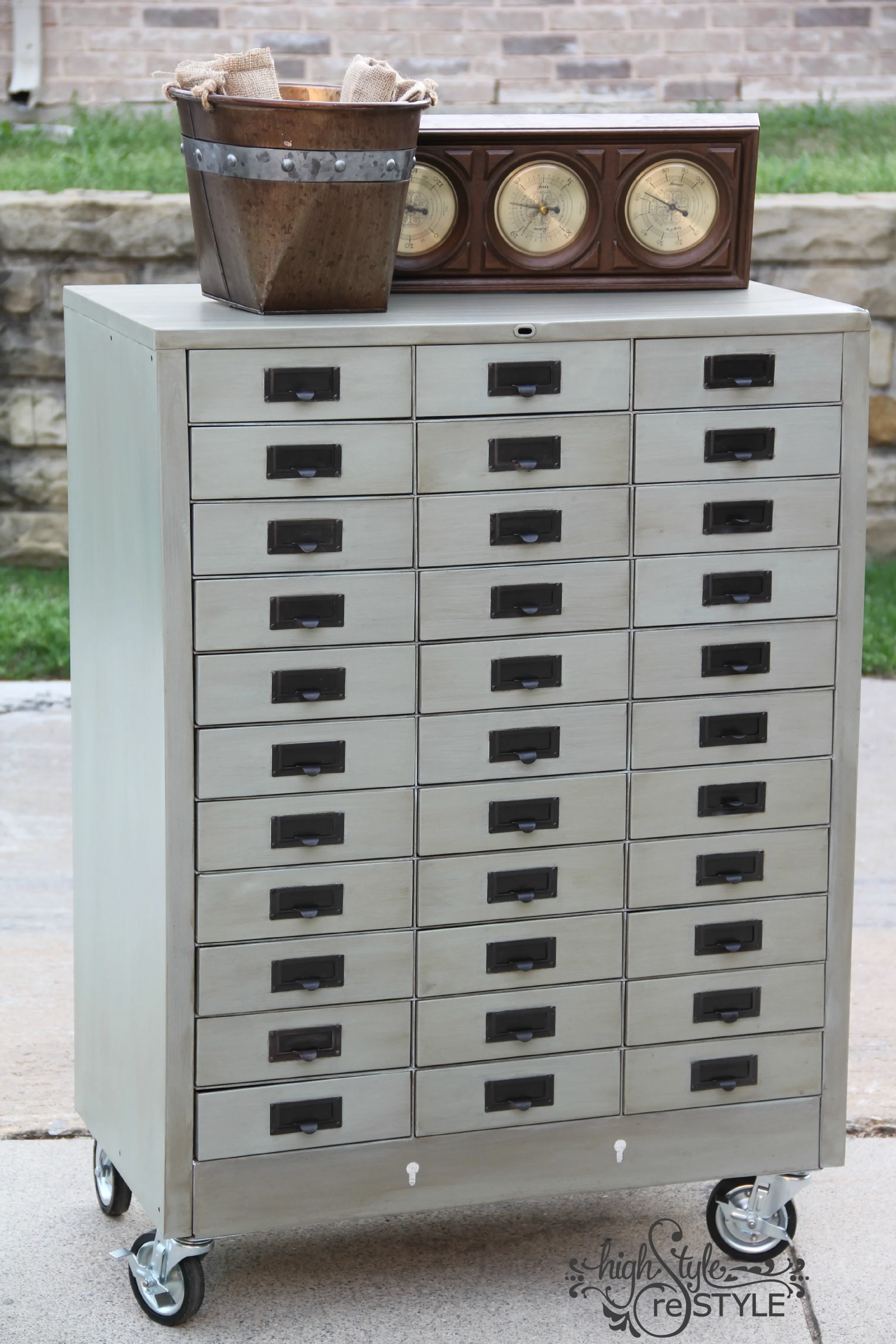 Painted Metal Makeover — Highstyle ReStyle