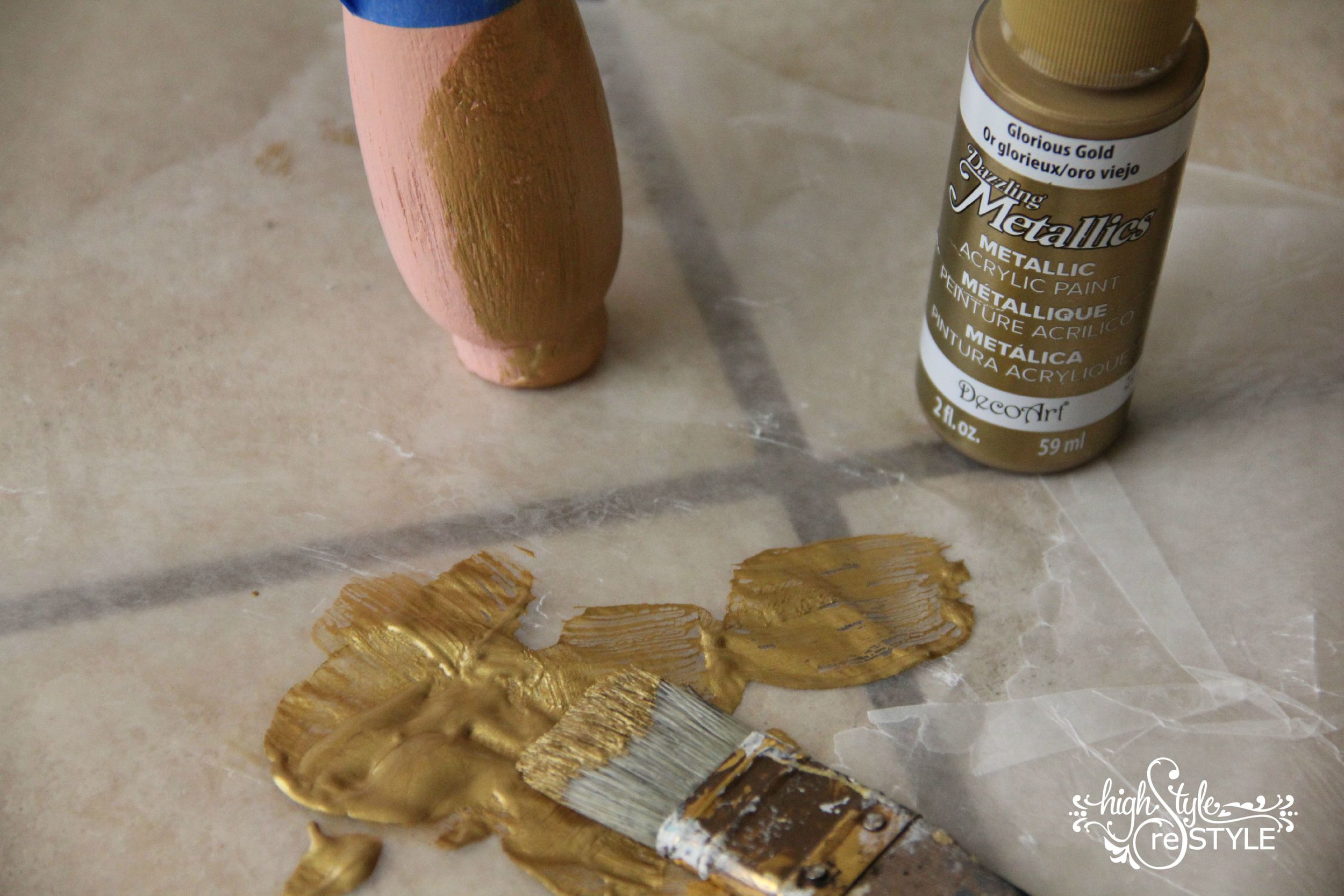 GOLD DIPPED FEET
