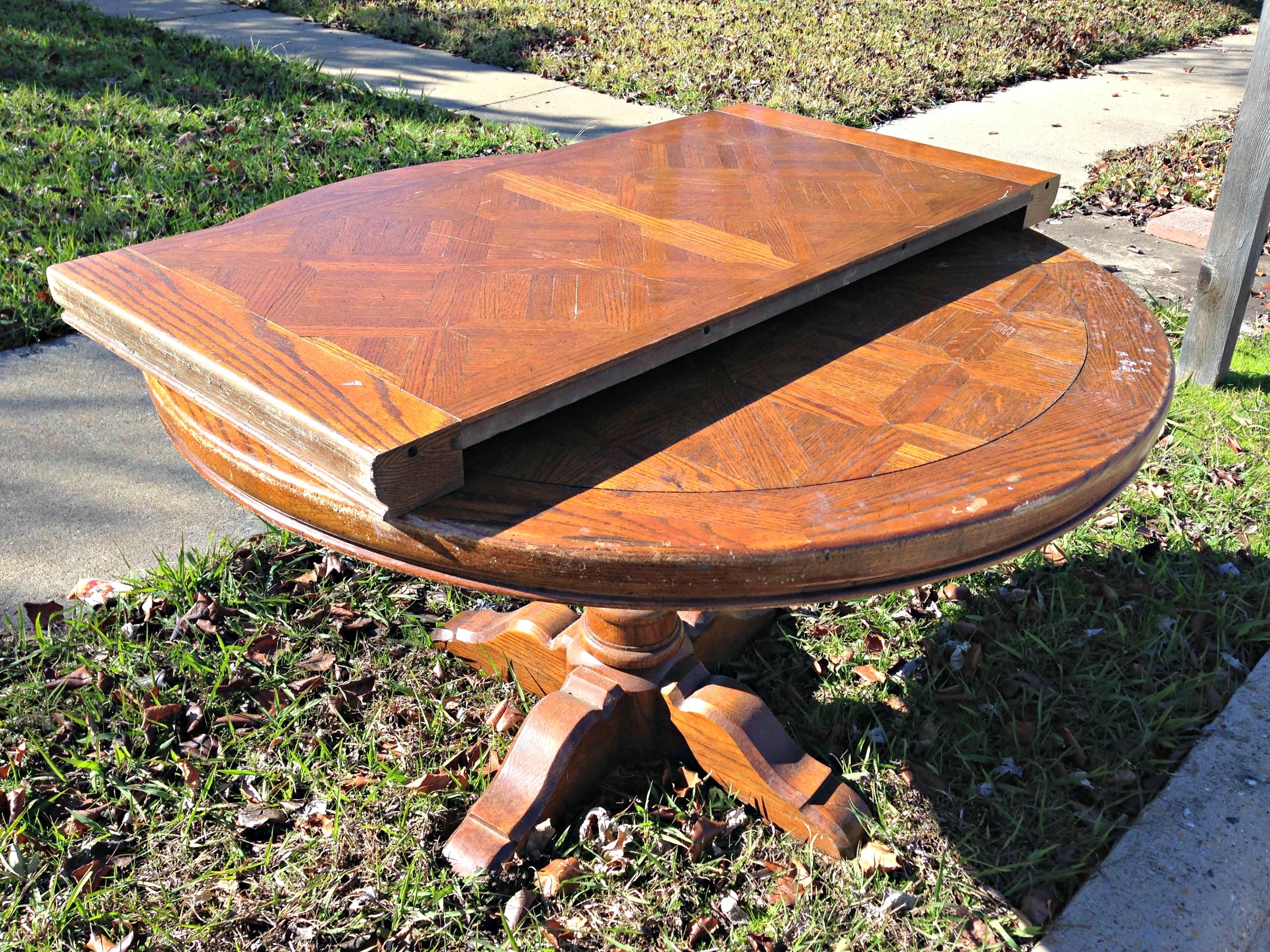 Restoration Hardware Inspired Pedestal Table Makeover Highstyle