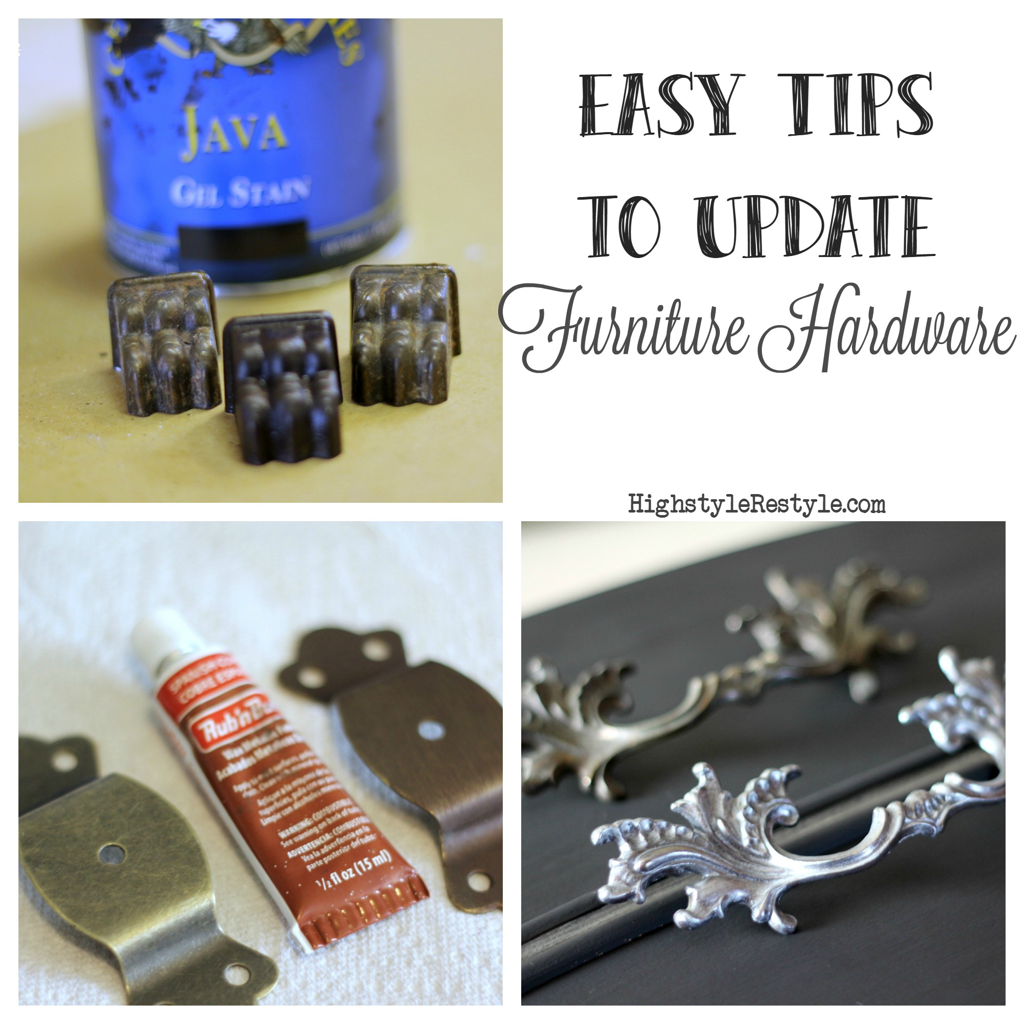 Easy Tips To Update or Furniture Hardware — Highstyle ReStyle