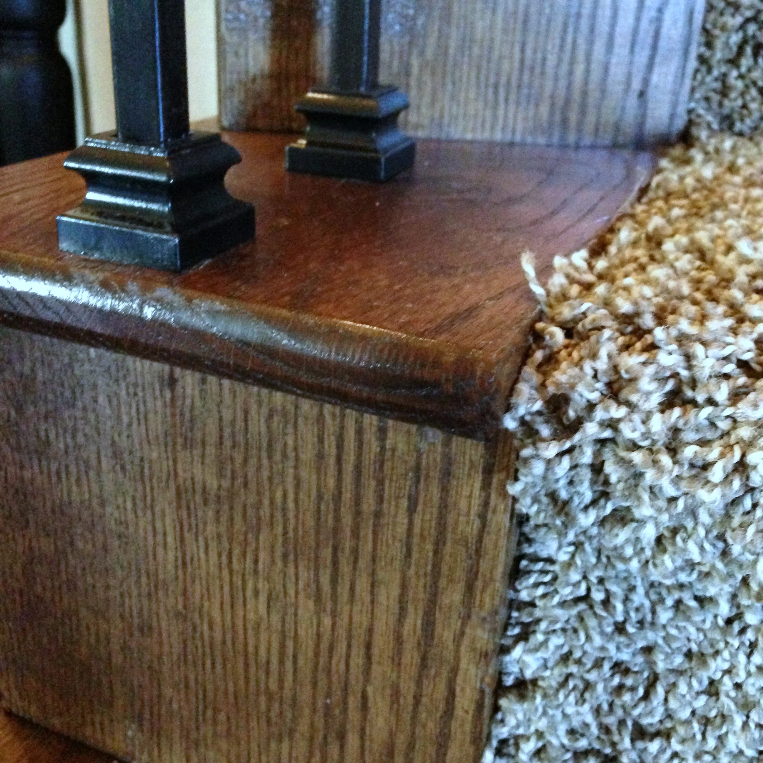 Easy Repair for Damaged Wooden Stair Treads — Highstyle ReStyle