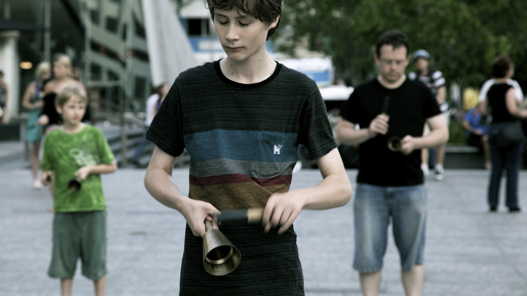 Super Critical Mass (with Luke Jaaniste and Janet McKay), Bell Field (2012), King George Square, Brisbane