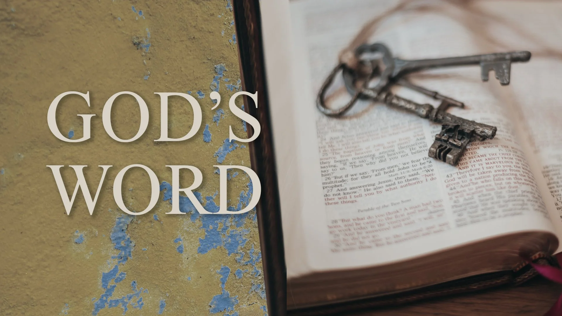 Listening for God's Word