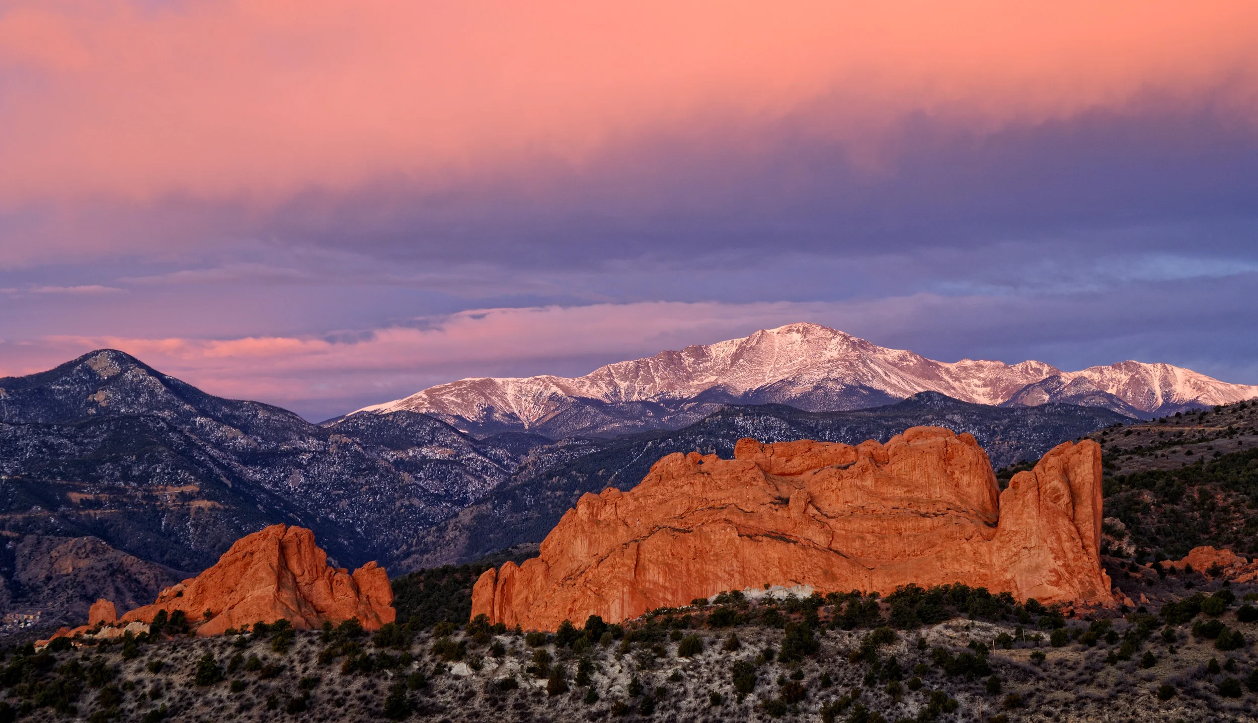 ©Doug Bennett Photography - Garden of the Gods Sunrise