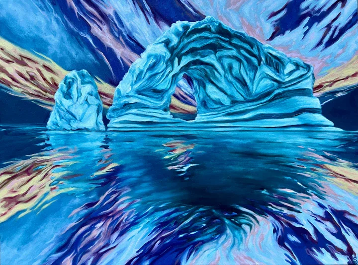 Ice Mirror by Shannon Dunn