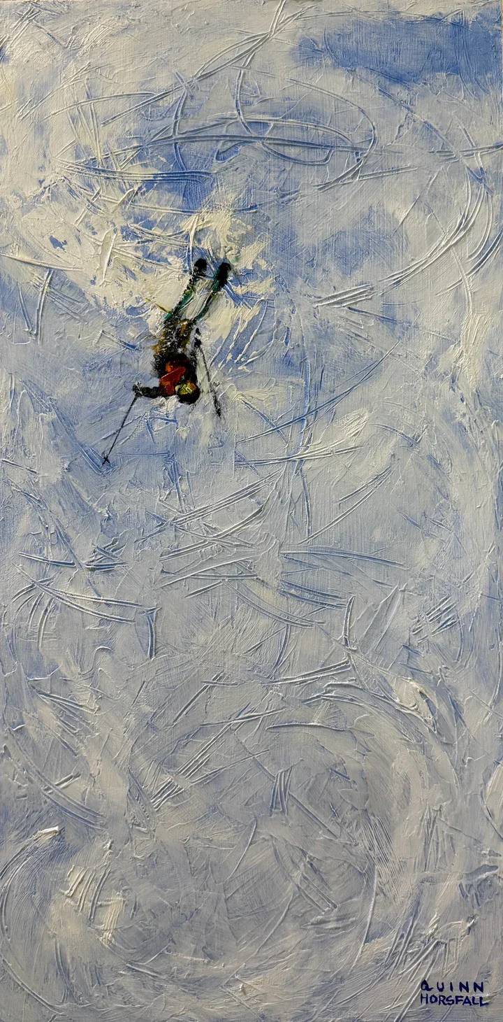 Downhill VI by Susan Quinn Horsfall