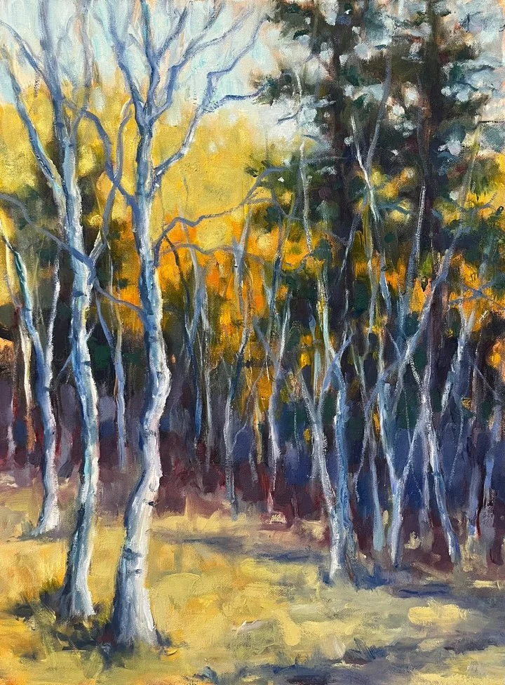 Autumn on the Catamount by Lelia Davis