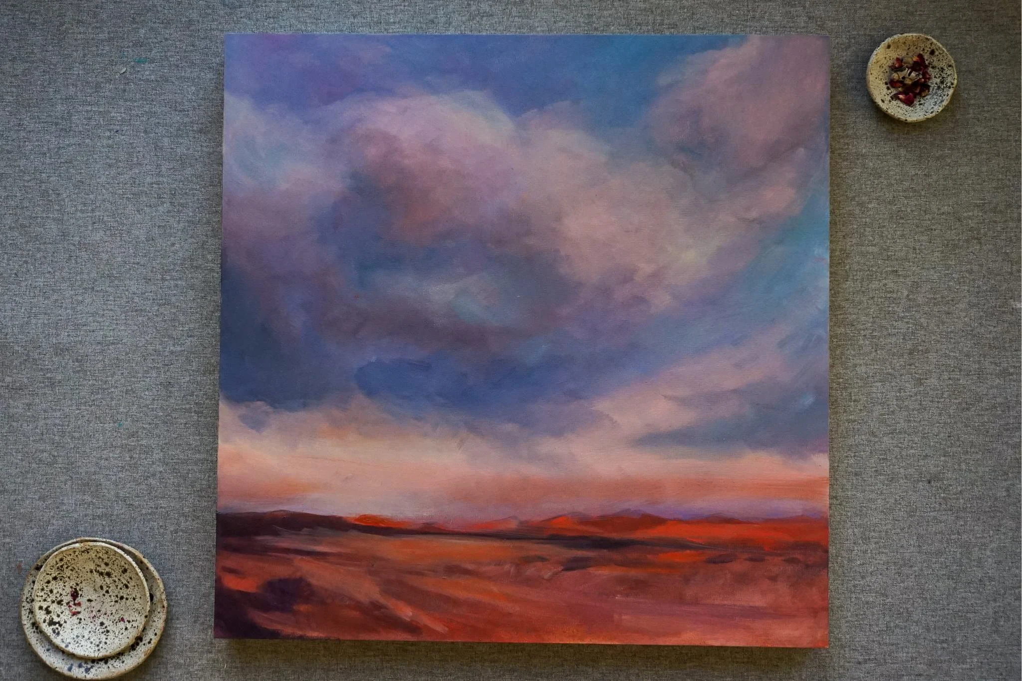 Kristy Kensinger - Sun Drenched 18" x 18"