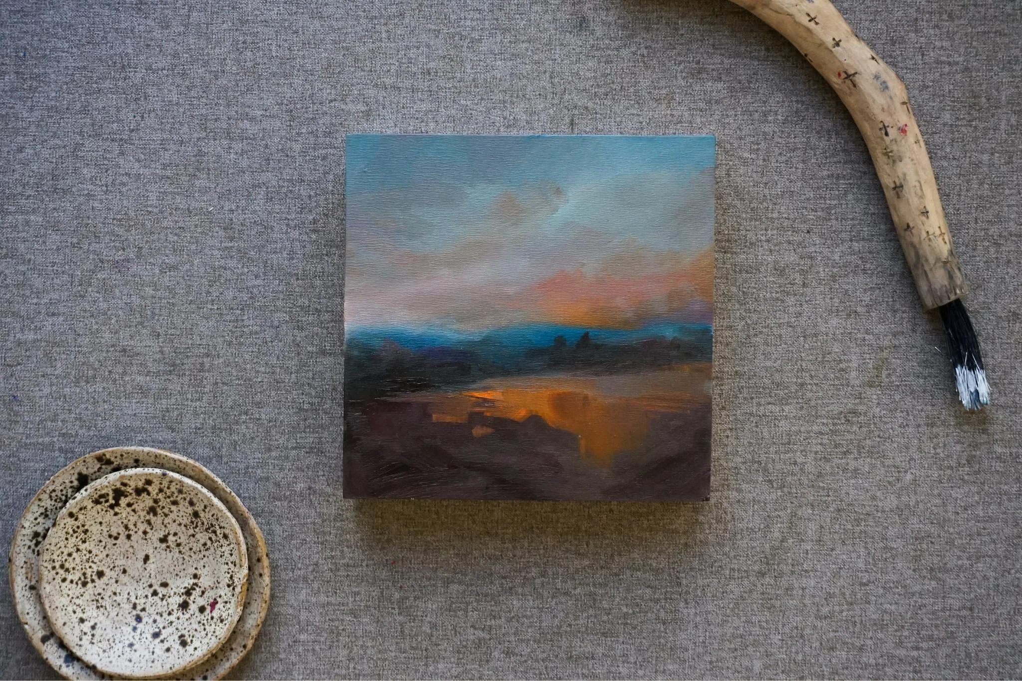 Kristy Kensinger - In Search Of Mystery  6" x 6" 